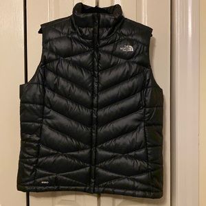 North Face down full zip vest